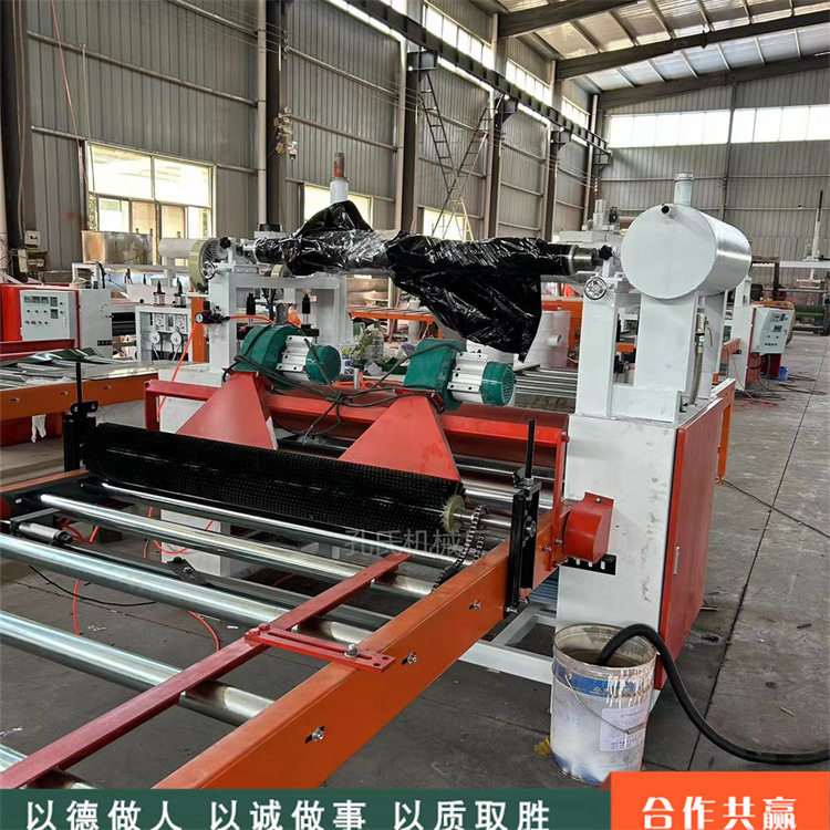 碳晶板膜上涂胶覆膜机石膏板密度板双面贴纸机石塑板热烫转印机