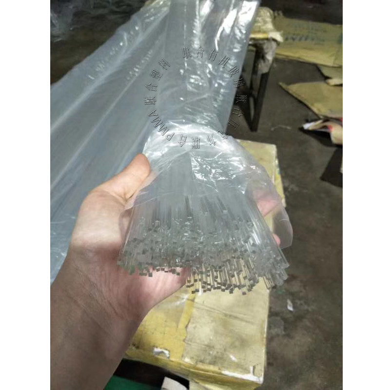 100支压克力透明四方条边长2*2mm 3*3 4*4 5*5有机玻璃粘合加固棒