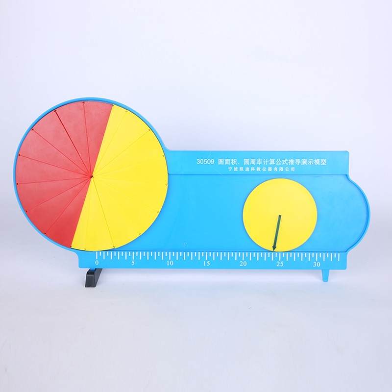 圆的面积教具推导小学数学圆周率模型演示工具计算公式学生周长大