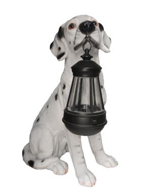 户外庭院狗狗太阳能灯创意摆件动物雕塑花园装饰品