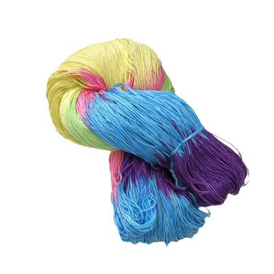 十字绣刺绣多规格染线彩虹线线段diy涤纶针织线套装厂家现货