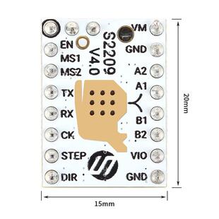 D打印机配件TMC2209V4.0静音步进电机驱动器电压5.5v高细分256
