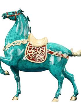 彩铜马到成功摆件家居办公室桌面铜马工艺品摆设商务礼品