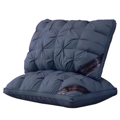 希尔顿Hilton枕头水洗天丝羽丝绒枕芯扭花可水洗礼品厂家