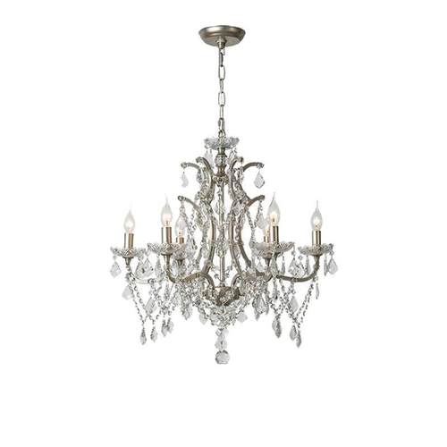 美式吊灯轻奢客厅餐厅灯复古法式宫廷水晶灯欧式别墅公主房卧室灯