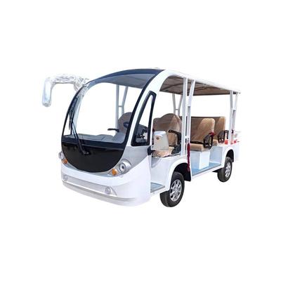 旅游景区电动四轮观光车敞篷8座电动观光车售楼处酒店接待看房车