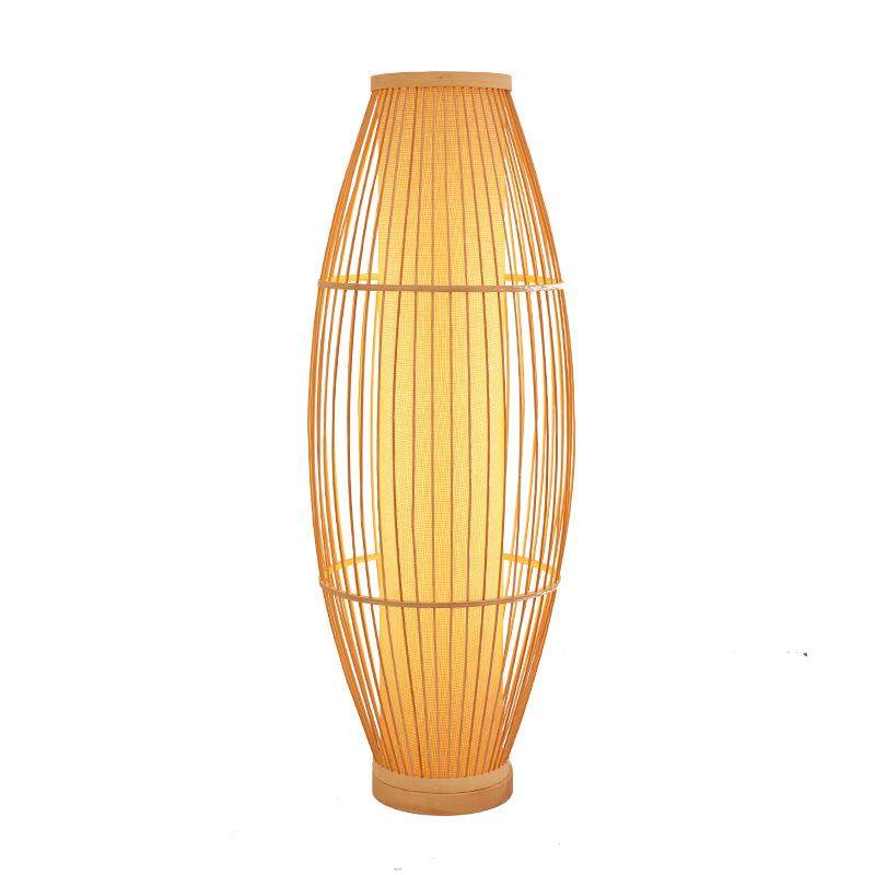 竹古风落地灯客厅中式竹艺灯具茶室会所日式东南亚竹编创意装饰灯