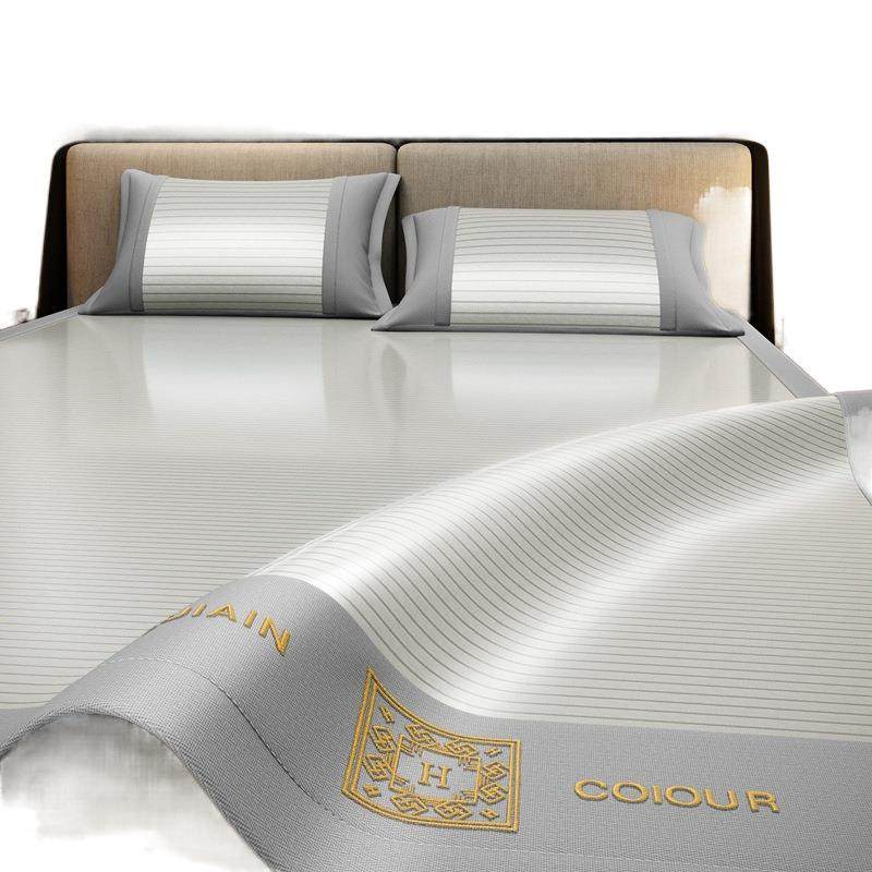 母婴级夏季冰丝凉席可机洗竹席子床单床笠款藤席夏天2025新款,床上用品,藤席,淘宝优惠券,粉丝福利购,淘宝优惠卷