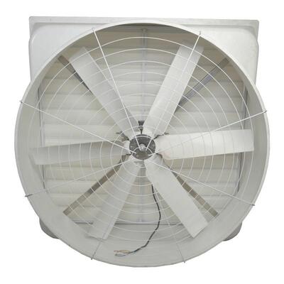 玻璃钢负压风机工业排风扇强力轴流抽风机排气扇养殖厂换气扇排烟