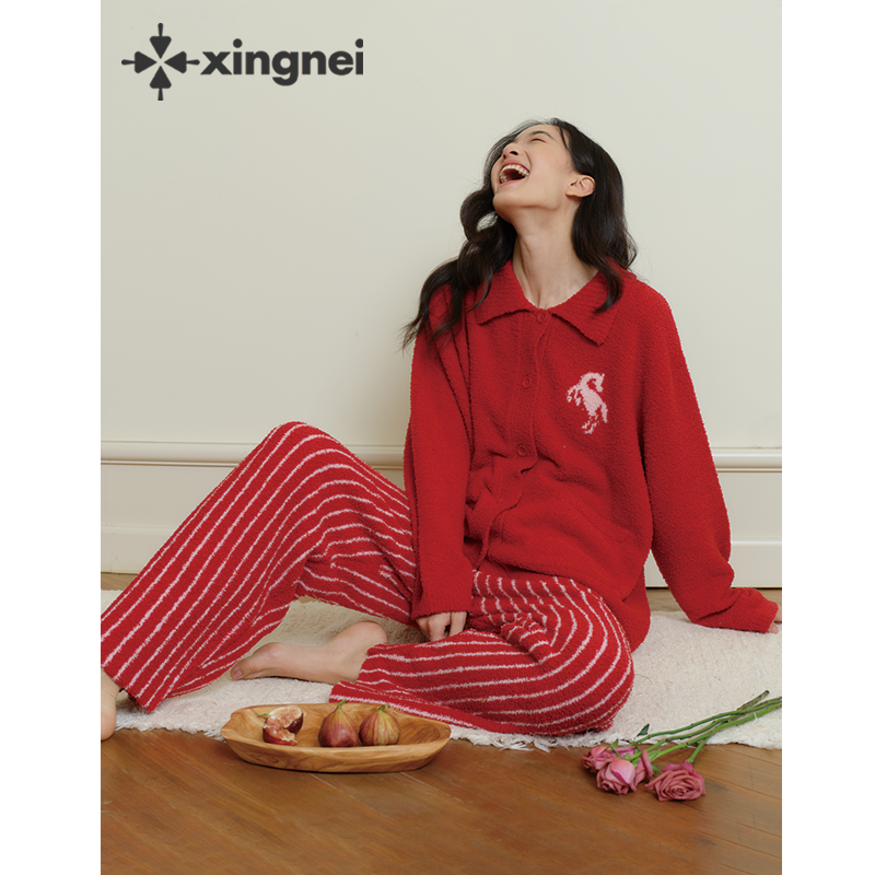 ���ھ����ɫ ˯��Ů���ް������װ����������������¿�Ҿӷ� ��觺졾����+������װ�� L 350Ԫ