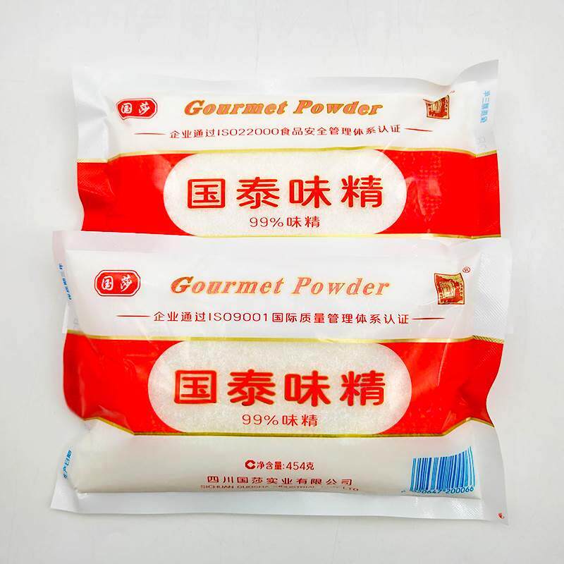 新款 四川国泰99%味精400g/袋增香高鲜细晶厨房调味料餐饮商用家