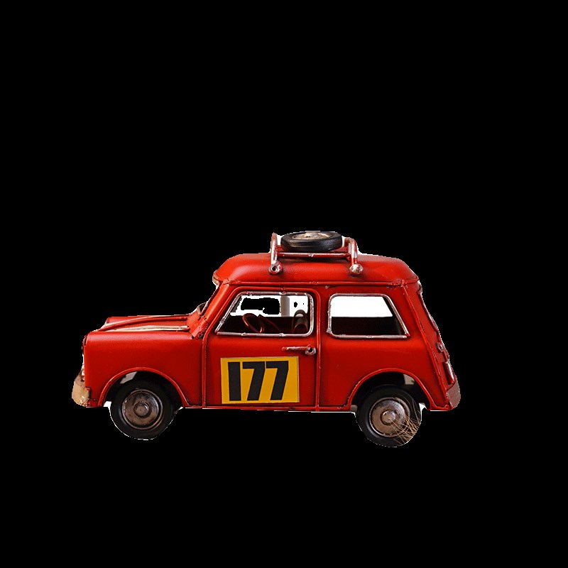 现货速发欧式铁艺复古汽车模摆件模型拍摄道具小车摆设童装店橱窗