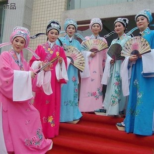 快速发货越剧梁h祝衣服 十八相送衣服 祝英台服装 梁山伯服装戏曲