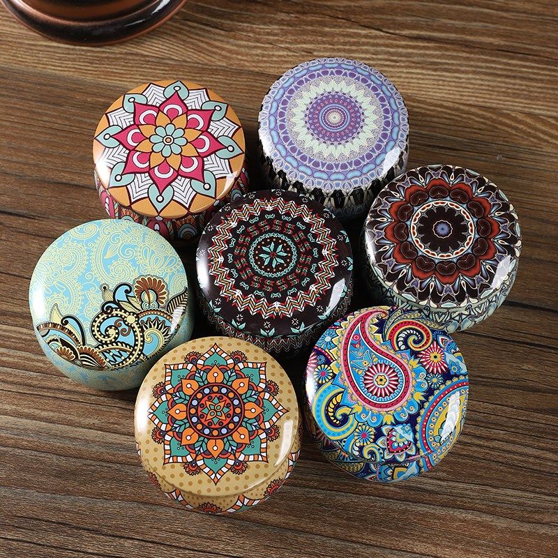 快速发货自制香薰蜡烛罐空杯容器玫瑰花H茶罐马口铁盒糖果喜糖盒