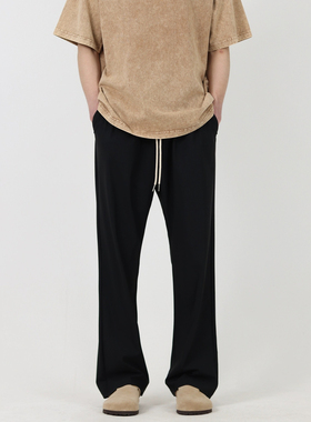 CEZPHISON轻薄冰感微喇长裤垂感显瘦休闲裤速干运动裤夏季裤子男