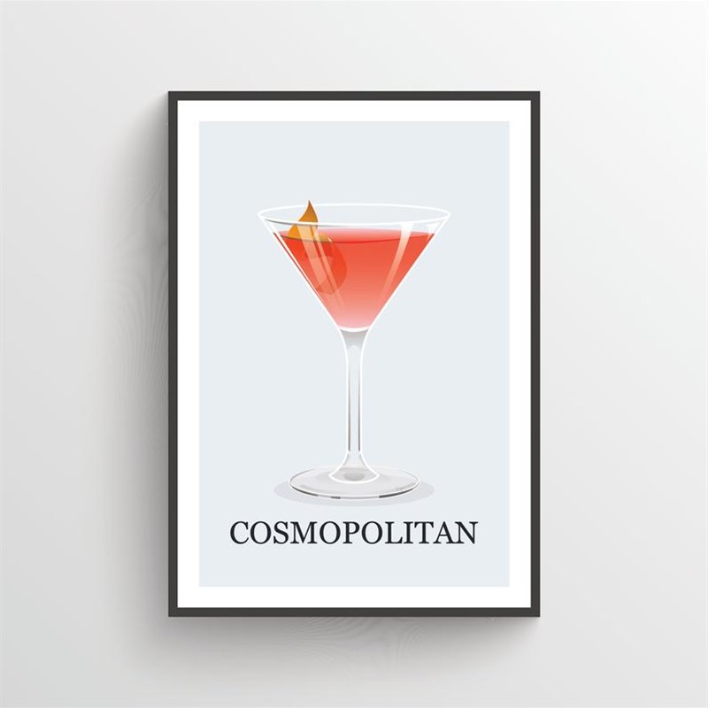 装饰有框挂画酒吧咖啡馆调酒鸡尾酒西餐J餐厅马天尼威士忌吧台酒