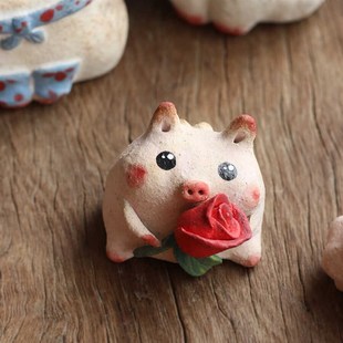 三生器物 太阳屋手作 超u萌柠檬猪 吉祥物摆件萌宠 猫咪 榴莲猫