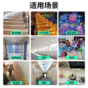 防滑贴片地面浴室瓷砖地板贴w洗澡防滑贴纸贴片贴条地砖贴厨房地