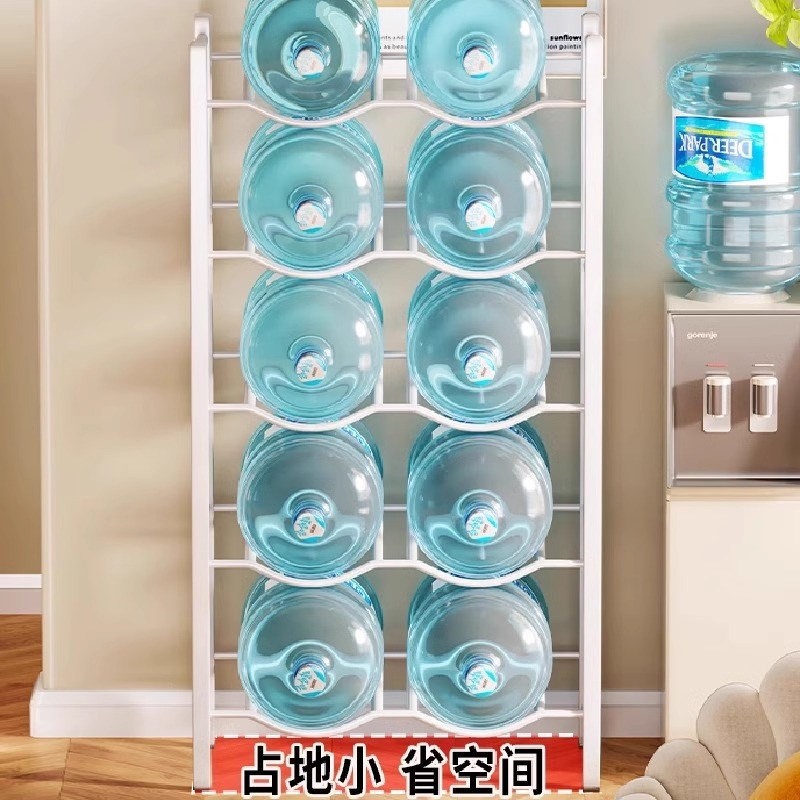 水桶置物架家用落地多层纯净水桶放置架J子加厚办公室饮水机桶架