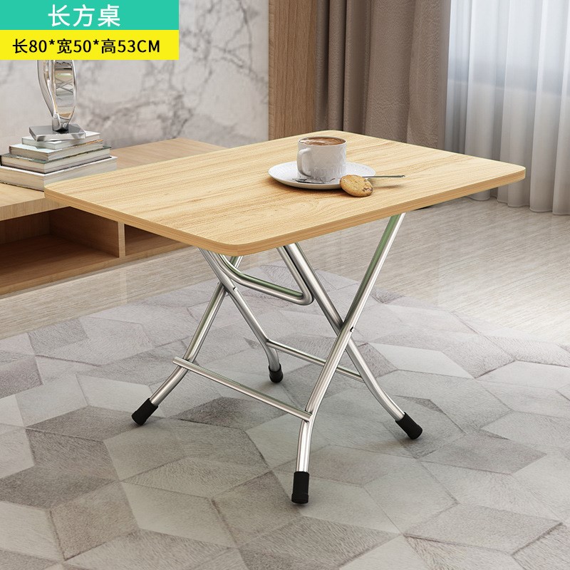 【破损包赔】折j叠桌宿舍小桌子餐桌卧室吃饭长方形家用学生写字