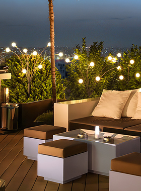 萤火虫灯太阳能户外草坪灯插地灯leGd民宿装饰室外防水庭院景观灯