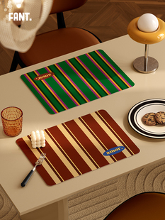 高档家用防 餐桌表面保护垫 采购产品加利福尼亚镇古董风格 餐垫