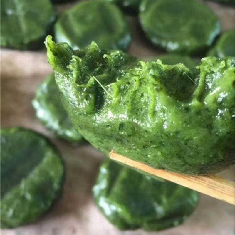 湖南特产食用艾草青团手工制作艾叶糍粑清明果蒿子粑粑官方旗舰店