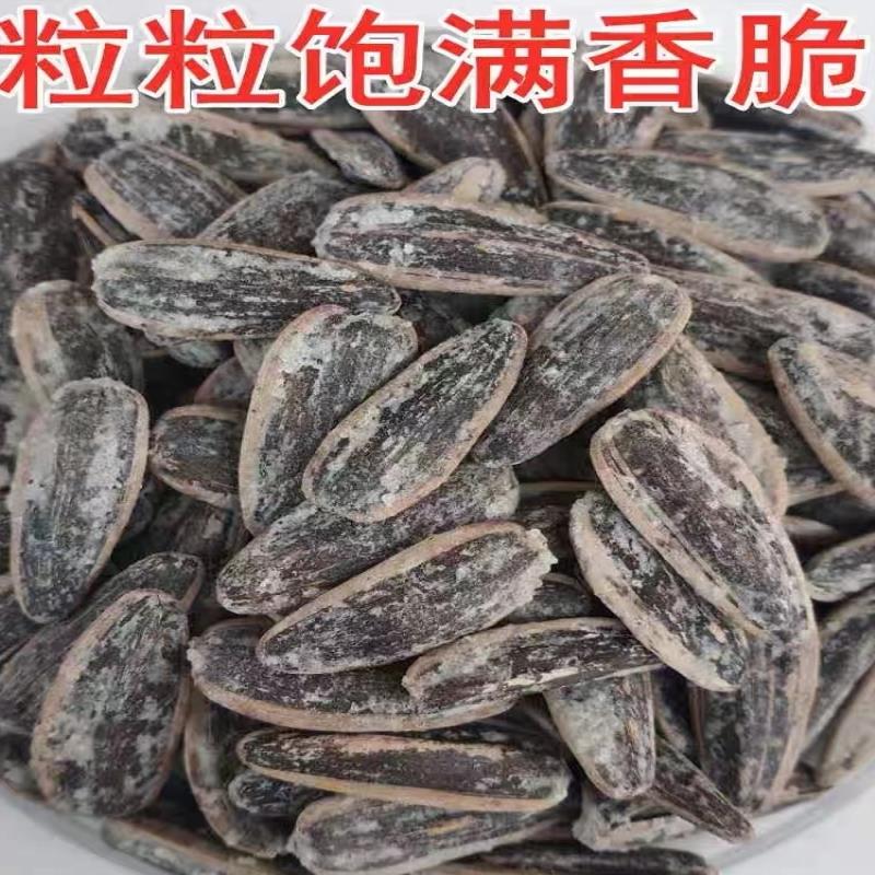 新品特价大颗粒海盐味烧烤味瓜子网红零食小吃大袋盐焗瓜子