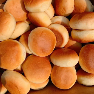 东北老式光头饼小面包软口饼哈尔滨老味道香甜怀旧传统老式糕点