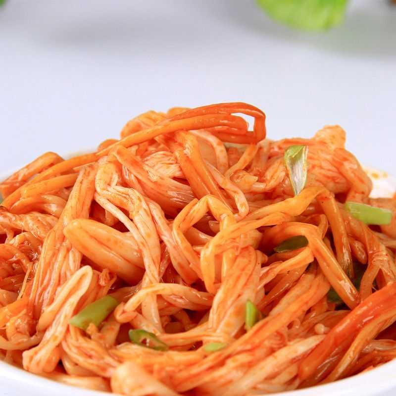 一斤250g*2袋香辣金针菇杏鲍菇解馋咸菜下酒下饭酱菜