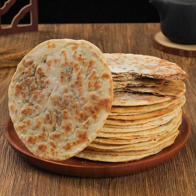 肉馅烧饼黄山碳烤锅盔独立包装手工火烧梅干菜扣肉馅开袋即食特产