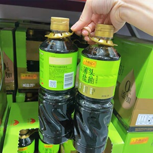 山姆MM李锦记特级薄盐头抽酿造酱油烹饪生抽调味品代购官方旗舰店