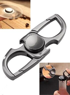 Beer Bottle Opener Fidget Spinner Keychain Rings Kitchen