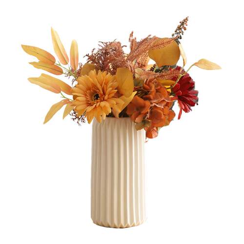 极速2023新款陶瓷花瓶水培摺纸摆件现代简约北欧创意客厅家居插花