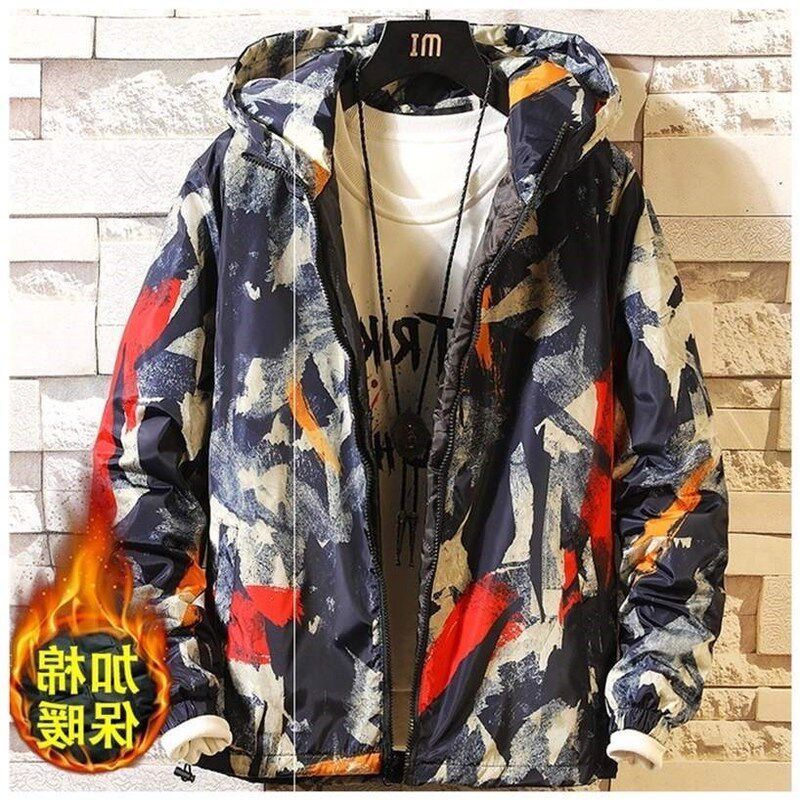 极速初冬季潮流男士加厚保暖羽绒棉服韩式30岁35秋冬装40小棉袄外