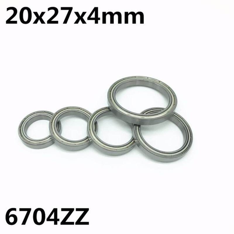 10pcs 6704ZZ The high quality of ultra-thin deep groove ball