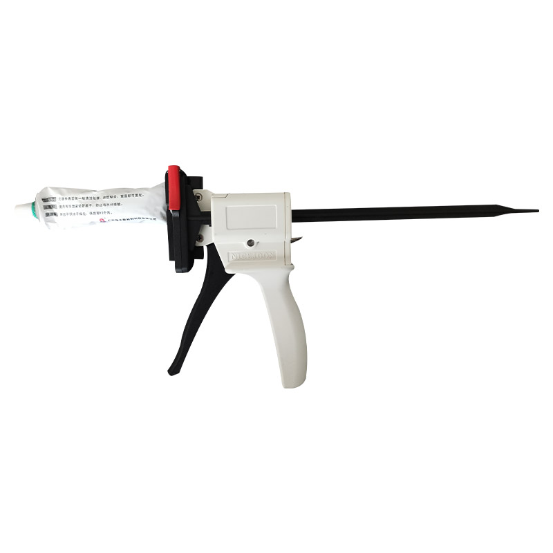 。手动胶枪 挤牙膏状矽胶胶枪704矽胶小支管状胶ab铝管胶省力打胶