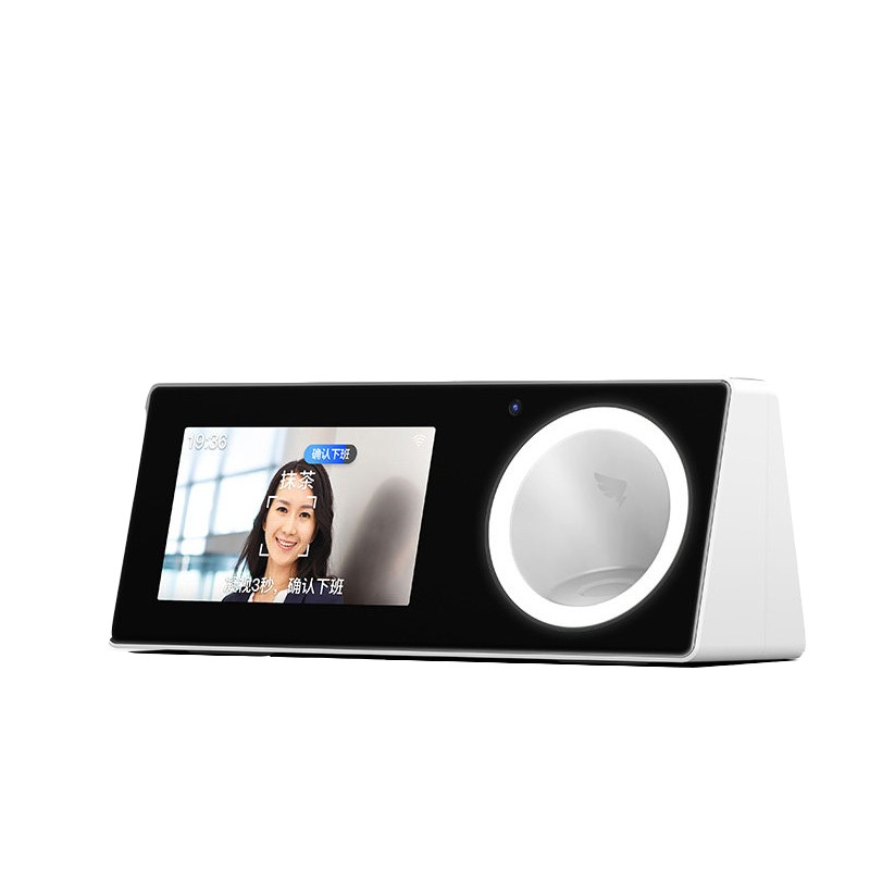 钉钉M1F考勤机人脸指纹一体机智能考勤机人脸识别无线智能打卡机