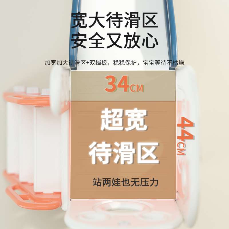 滑滑梯儿童室内家用2至合10岁宝宝滑梯千二一组合玩型具秋小乐园