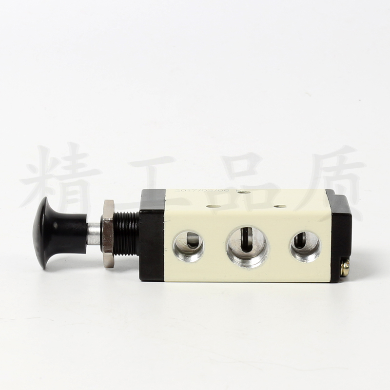 4R210-08气动手拉阀4R310-10 4R410-15手动开关3R210-06/08