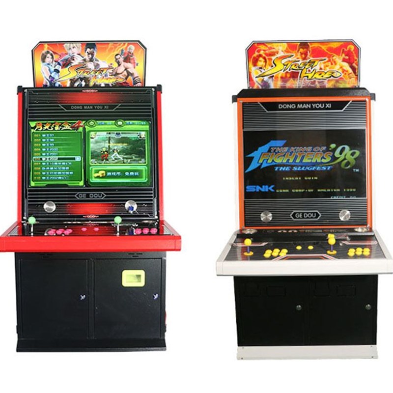 厂家直销月光宝盒4电玩城商场街机双人摇杆格斗怀旧游戏机