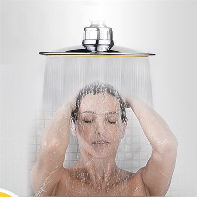 High Pressure Shower Heads 6 Inch Rain Handheld Showerhead G