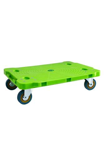 。托士达盆景底座带轮长方形 带轮花架万向轮 花盆架子 移动托盘