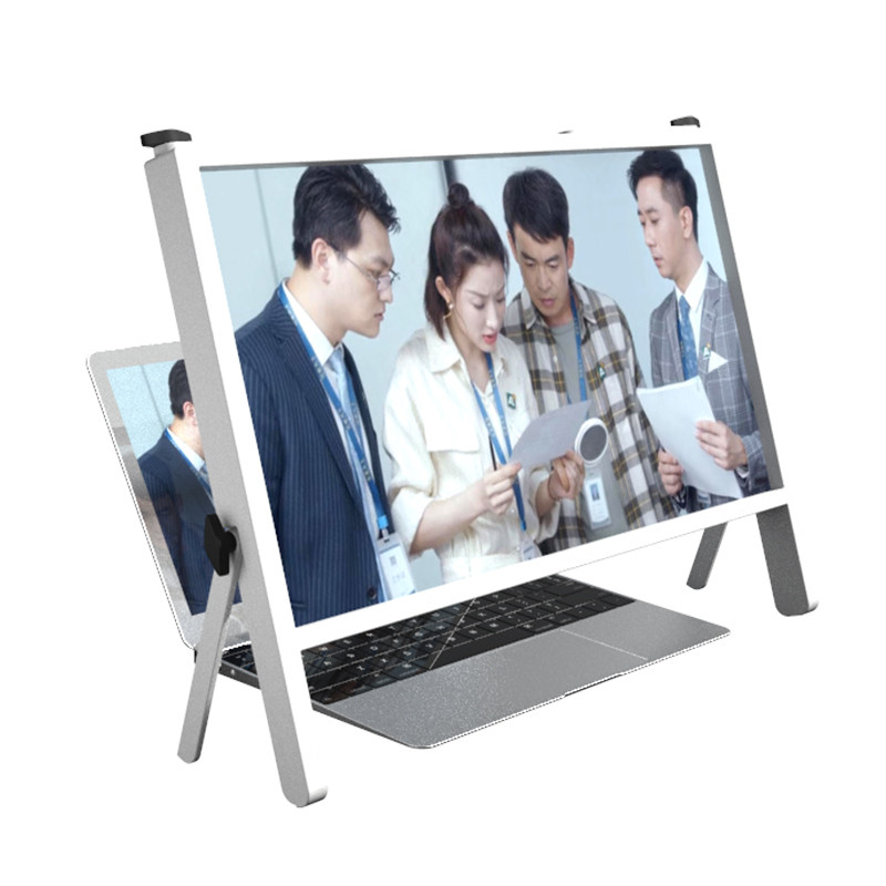 笔记型电脑屏幕放大器超清扩大支架托架桌面便捷摺叠式散热器架子
