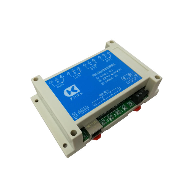 网络控制4路继电器模块 30A大电流控制30A继电器模块开关控制板