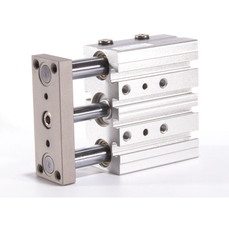 三轴三杆带导杆气缸TCM20/25/32/40*10X20X25X30X40X50X75STCM25