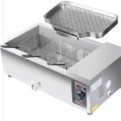 炸油条机商用大容量电炸锅油炸炉炸麻花麻球自温炸油条锅