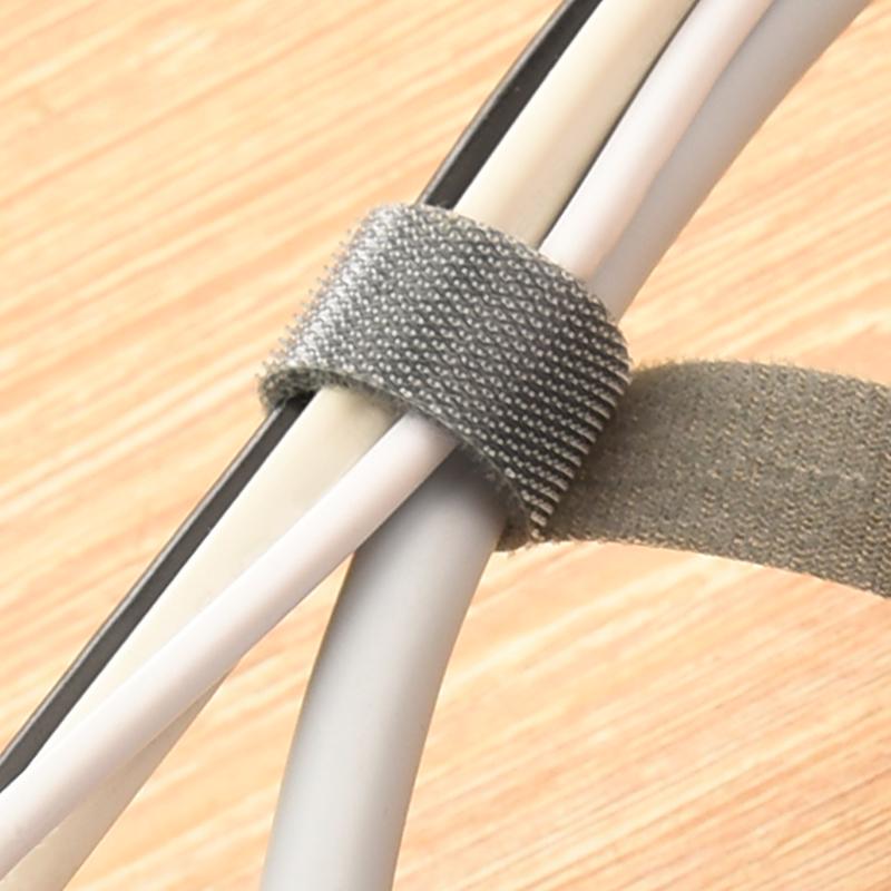 魔术贴扎带数据线收纳理线带子母扣绑带贴条电线束线器粘扣扎线带