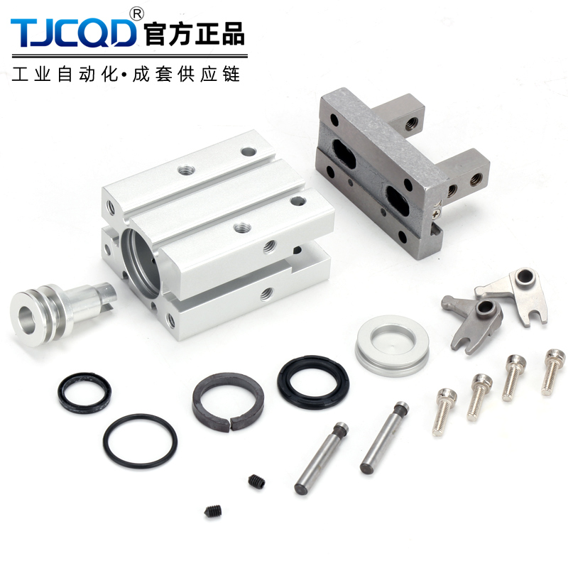 亚德客型天进气动平行夹爪手指气缸HFZ/HFZOL10/16/20/32/40SN加