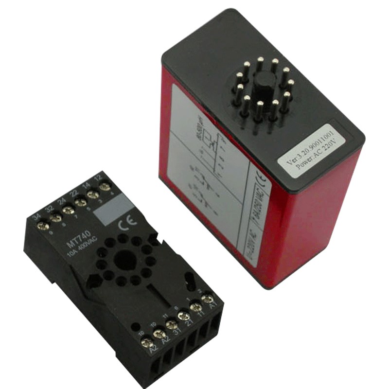 通用型车辆检测器单路地感线圈道闸控制自动抬落杆地磁感应